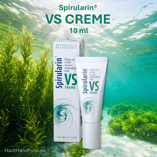 Spirularin VS CREME 10 ml für warzenempfindliche Haut bei hauthandfuss.de