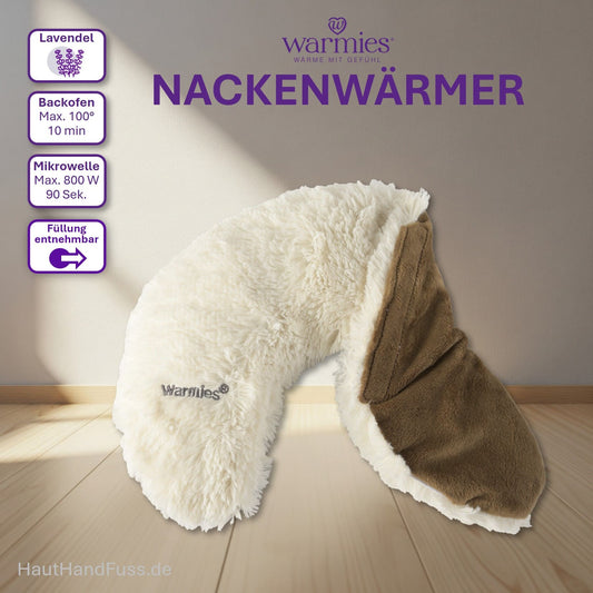 Warmies® Wärmeprodukt Nackenwärmer beige bei HandHautFuss.de