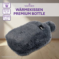 Warmies® PREMIUM BOTTLE Heating Pad - Hot Water Bottle with Lavender Scent