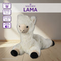 Warmies® Heatable Plush Toy LAMA - Cuddly Toy with Lavender Scent