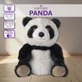 Warmies® Microwaveable PANDA Plush Toy - Cuddly toy with lavender scent