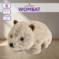 Warmies® WOMBAT Heatable Plush Toy - Cuddly Toy with Lavender Scent