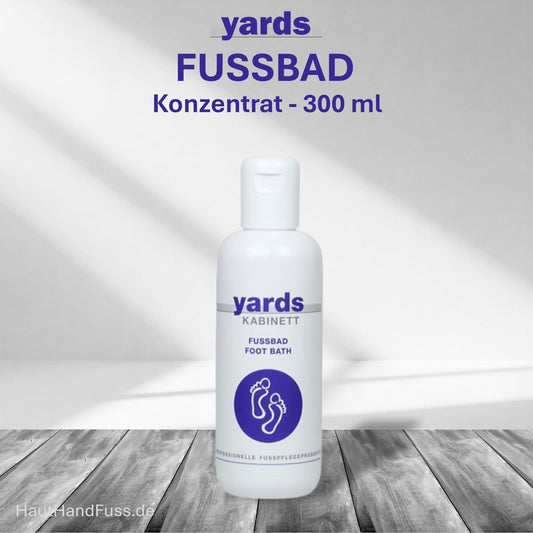YARDS FUSSBAD Konzentrat 300 ml belebt müde Füße von HautHandFuss.de