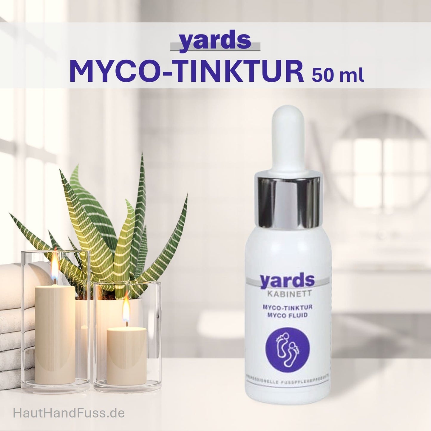 YARDS MYCO TINKTUR 50 ml Pilzschutz für Ihre Nägel bei HautHandFuss.de