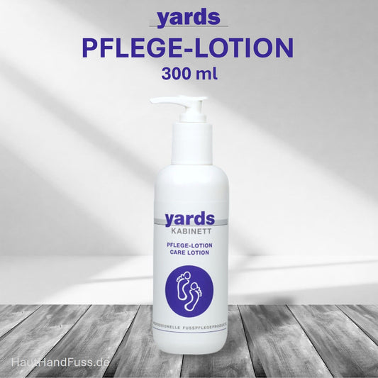 Yards Pflege Lotion 300 ml für schnell einziehende tägliche Fußpflege bei HautHandFuss.de