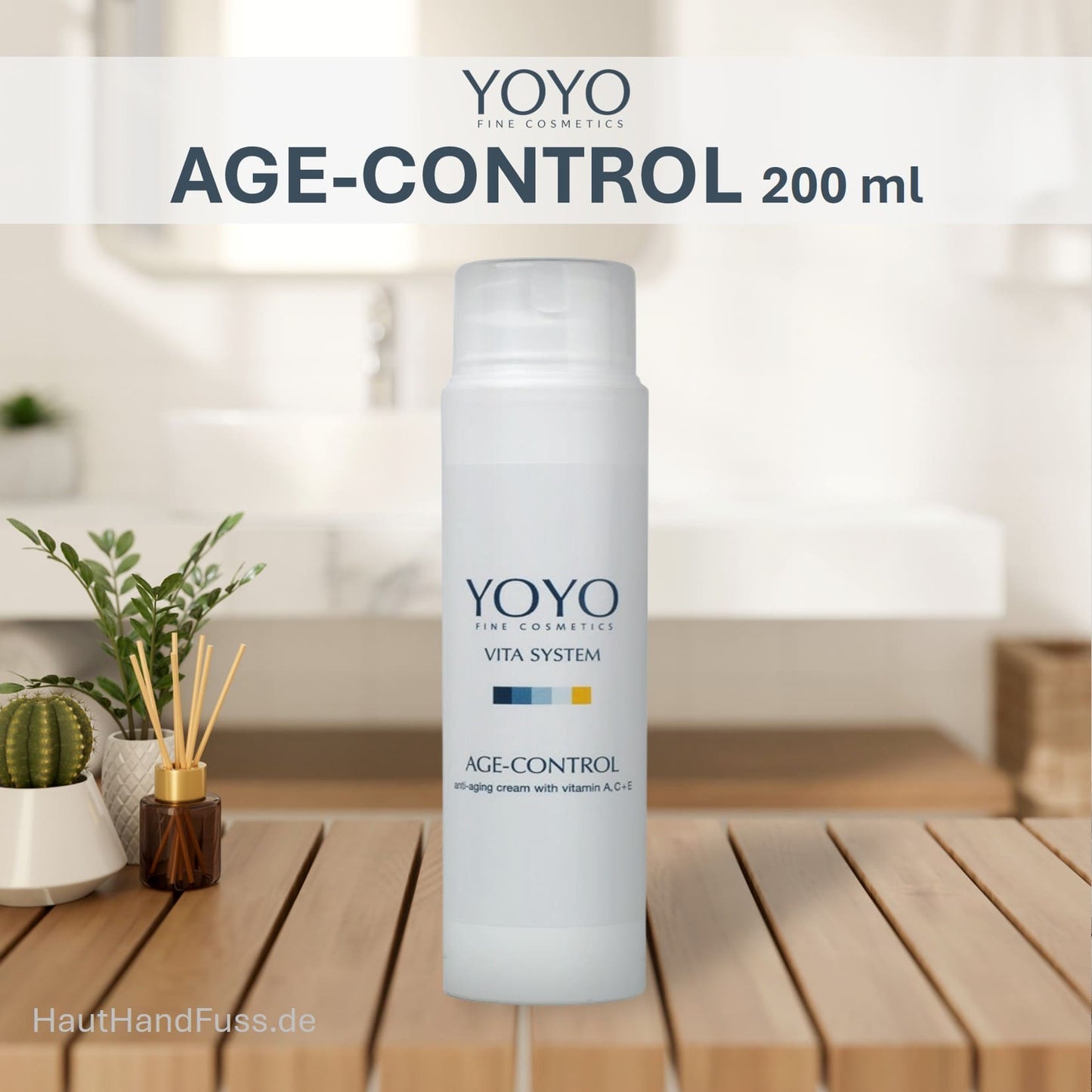 YOYO Age Control 200 ml intensive 24h-Feuchtigkeitscreme bei HautHandFuss.de
