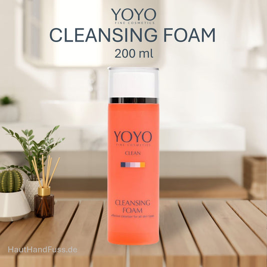 YOYO Cleansing Foam 200 ml seifenfreies Gesichtsreinigungsgel bei HautHandFuss.de