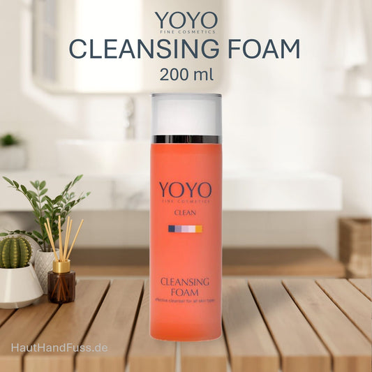 YOYO Cleansing Foam 200 ml seifenfreies Gesichtsreinigungsgel bei HautHandFuss.de