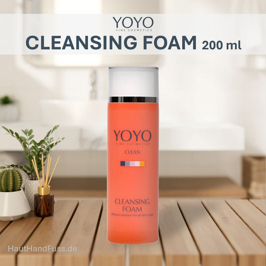 YOYO Cleansing Foam 200 ml seifenfreies Gesichtsreinigungsgel bei HautHandFuss.de