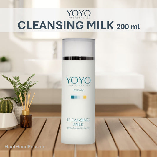 YOYO Cleansing Milk 200 ml Gesichtsreinigungs-Milch für sensible Haut bei HautHandFuss.de