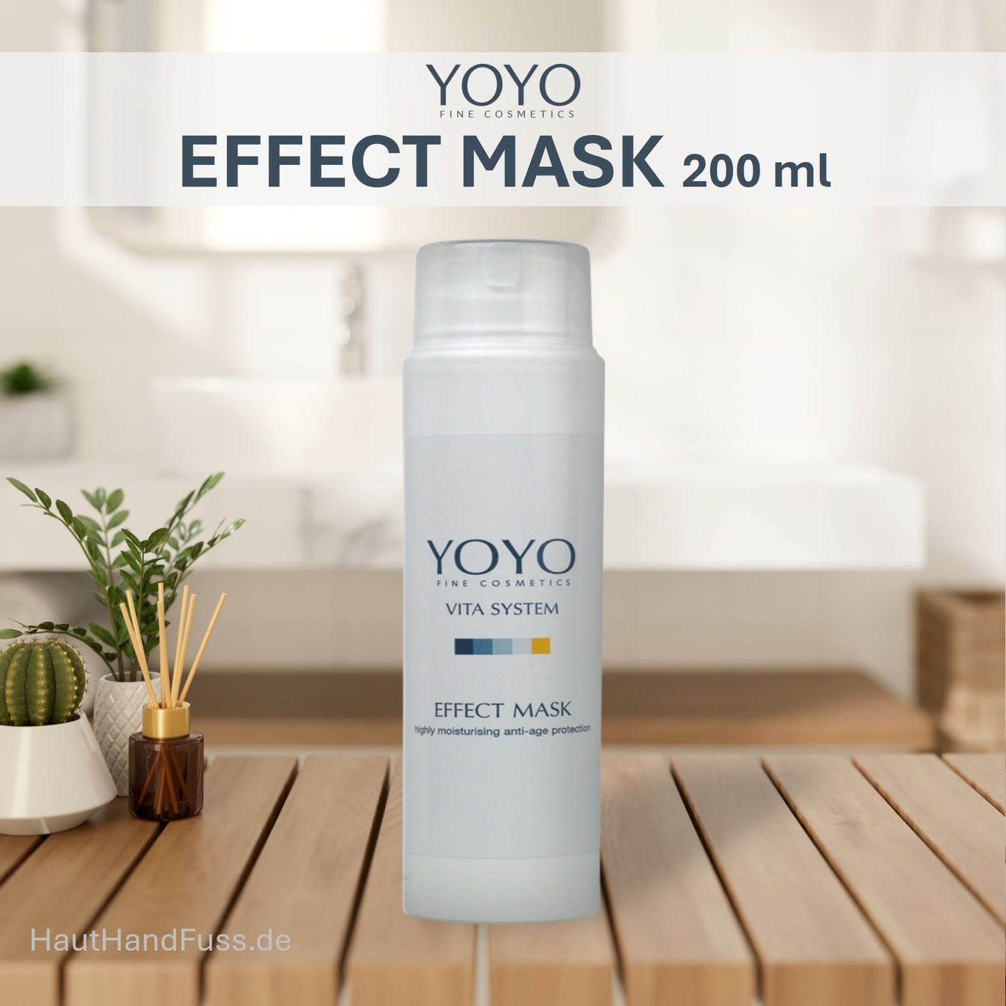 YOYO Effect Mask 200 ml für Spannkraft und Hautelastizität bei HautHandFuss.de