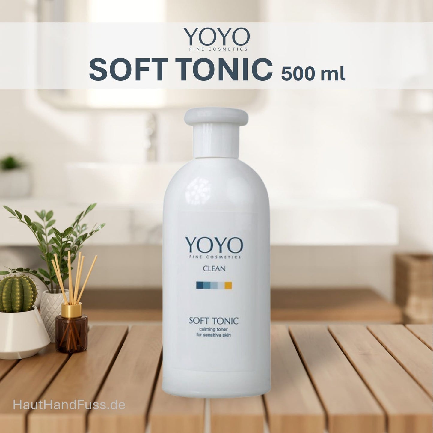 YOYO Soft Tonic 500 ml alkoholfreies Gesichtswasser bei HautHandFuss.de
