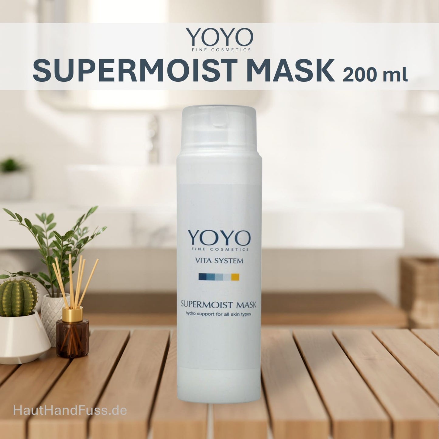 YOYO Supermoist Mask 200 ml cremige Intensivfeuchtigkeitsmaske bei HautHandFuss.de