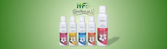Camillen 60 FRESH Pflegeschäume als Fußcreme-Alternative