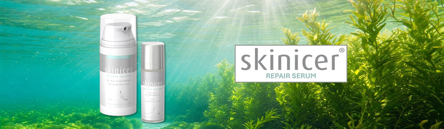 skinicer® Repair Serum – Wirkkosmetik mit Spiralin® bei fettiger, entzündlicher Haut und Akne