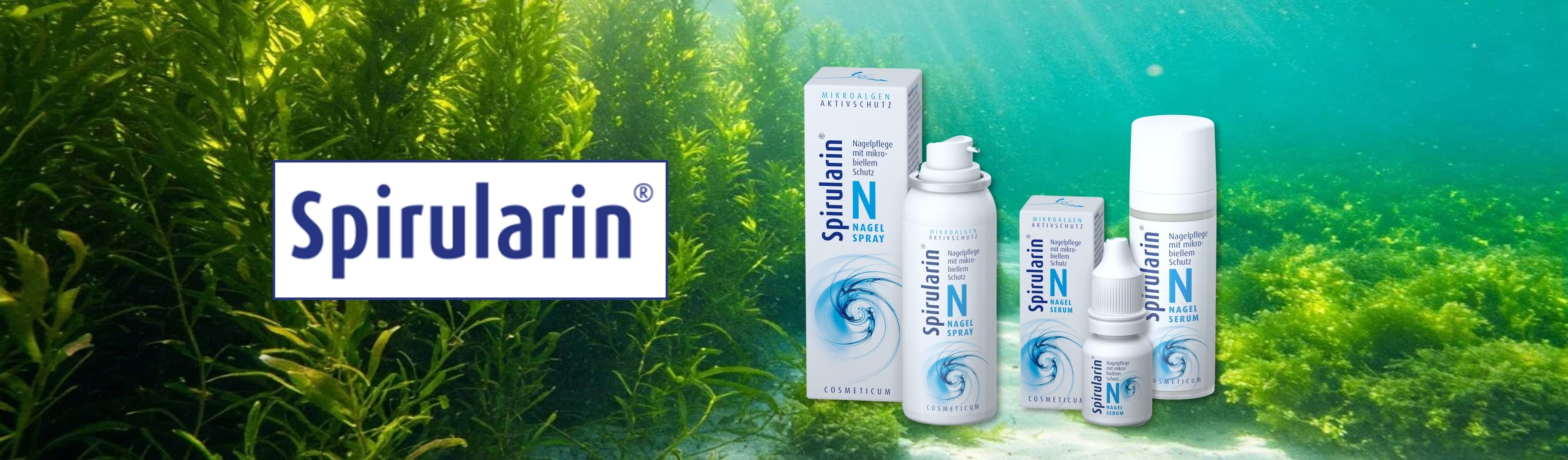 Spirukarin N Nagelserum und Nagelspray für pilzempfindliche Nägel