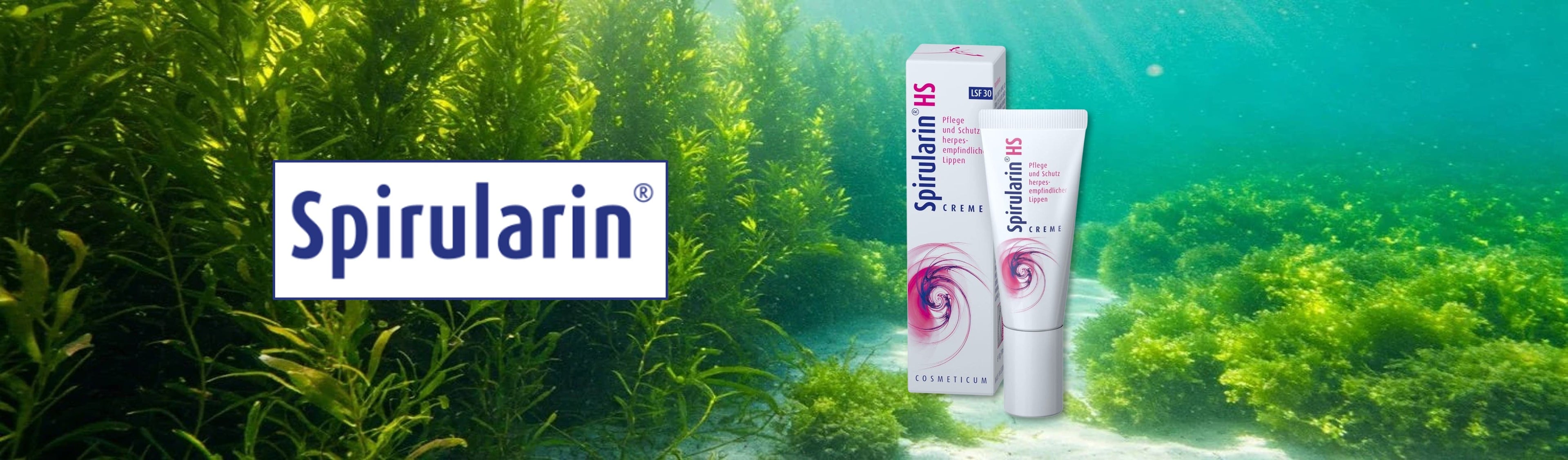 Spirularin HS Creme bei herpesempfindlichen Lippen