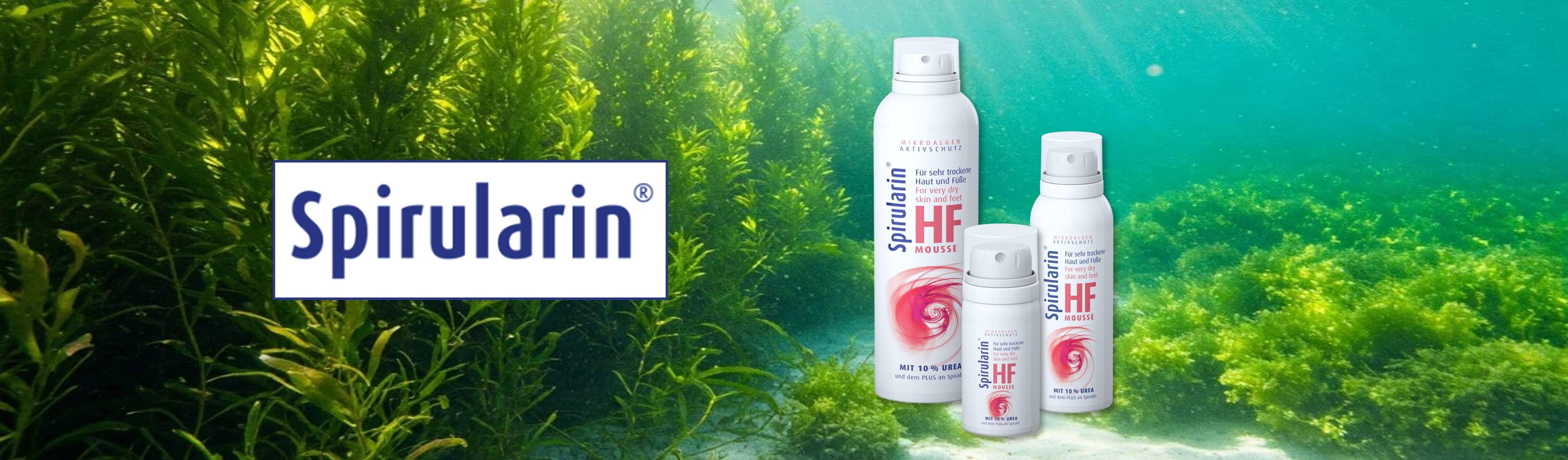 Spirularin HF Mousse für sehr trockene und Diabetiker-Haut