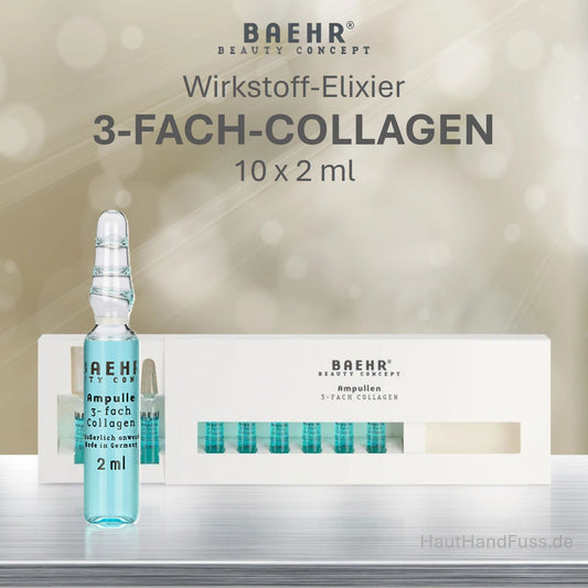 BAEHR Wirkstoff Ampullen "3-fach Collagen" 10 x 2 ml bei HautHandFuss.de