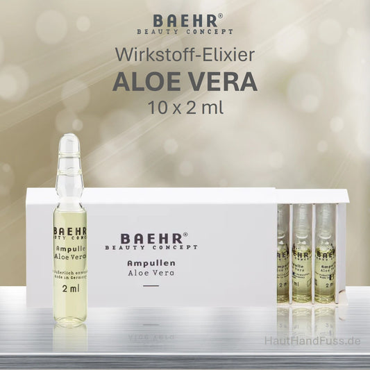 BAEHR Wirkstoff Ampullen "Aloe Vera" 10 x 2 ml bei HautHandFuss.de