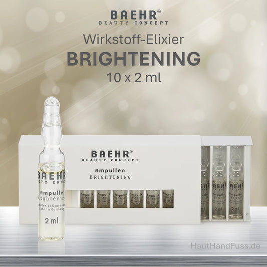 BAEHR Wirkstoff Ampullen "Brightening" 10 x 2 ml bei HautHandFuss.de