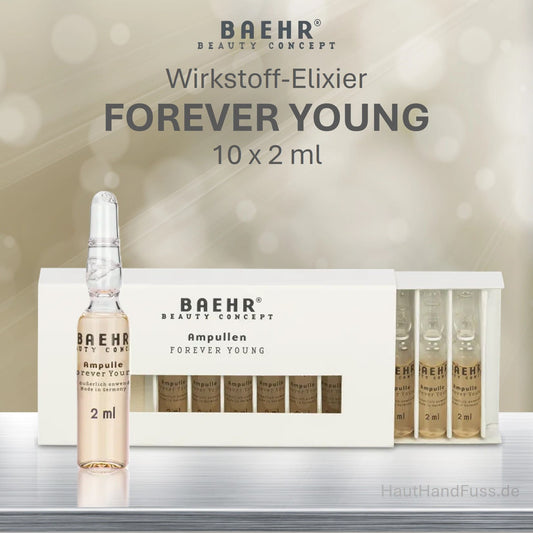 BAEHR Wirkstoff Ampullen "Forever Young" 10 x 2 ml bei HautHandFuss.de