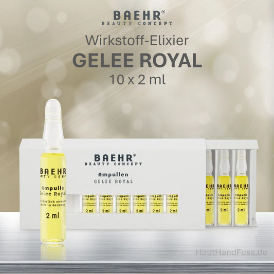 BAEHR Wirkstoff Ampullen "Gelee Royal" 10 x 2 ml bei HautHandFuss.de