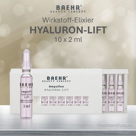 BAEHR Wirkstoff Ampullen "Hyaluron Lift" 10 x 2 ml bei HautHandFuss.de