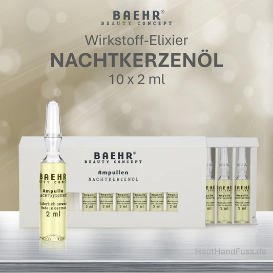BAEHR Wirkstoff Ampullen "Nachtkerzenöl" 10 x 2 ml bei HautHandFuss.de