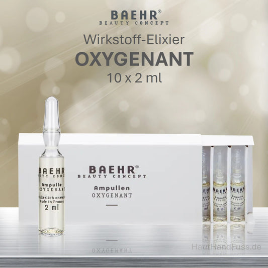 BAEHR Wirkstoff Ampullen "Oxygenant" 10 x 2 ml bei HautHandFuss.de
