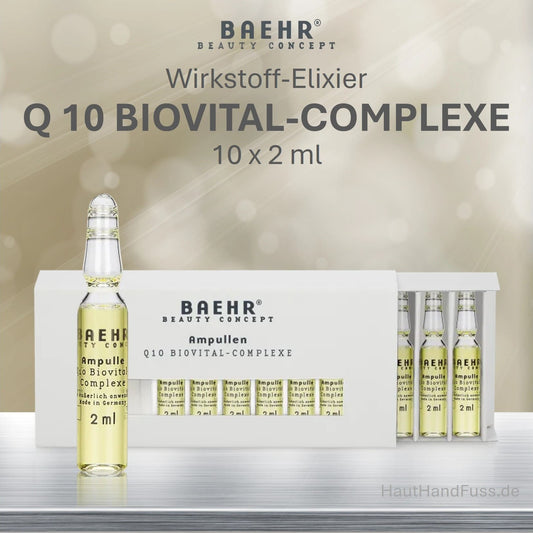BAEHR Wirkstoff Ampullen "Q10 Biovital-Complexe" 10 x 2 ml bei HautHandFuss.de