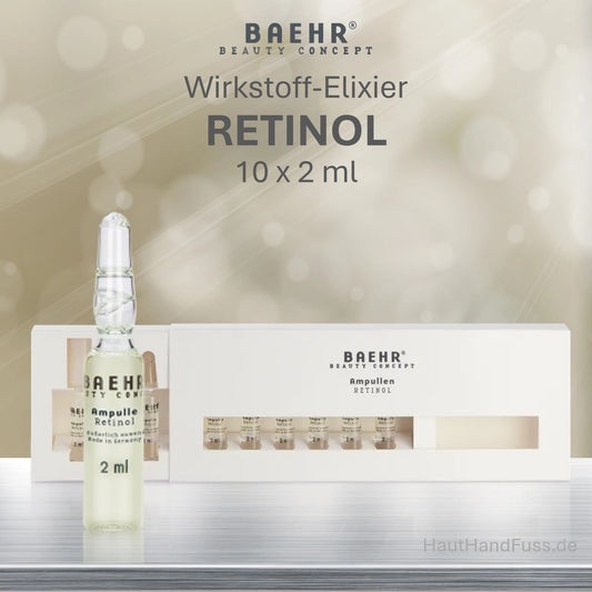 BAEHR Wirkstoff Ampullen "Retinol" 10 x 2 ml bei HautHandFuss.de