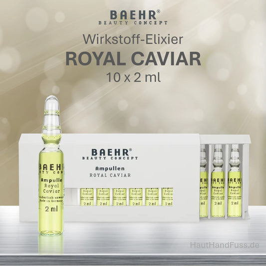BAEHR Wirkstoff Ampullen "Royal Caviar" 10 x 2 ml bei HautHandFuss.de