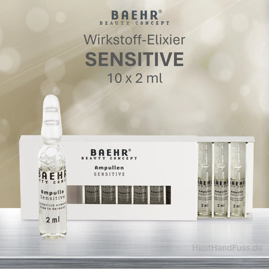 BAEHR Wirkstoff Ampullen "Sensitive" 10 x 2 ml bei HautHandFuss.de