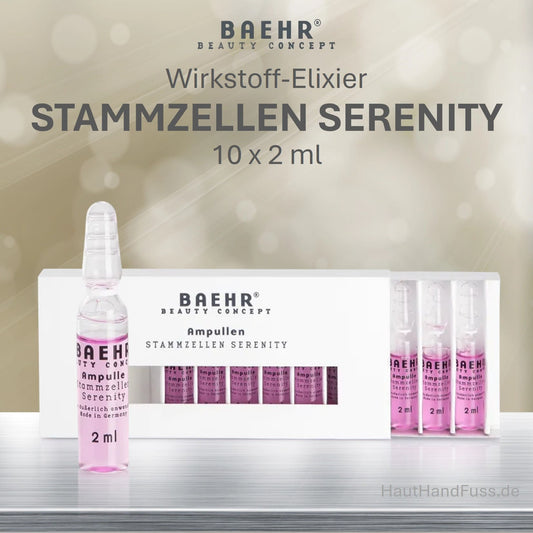 BAEHR Wirkstoff Ampullen "Stammzellen Serenity" 10 x 2 ml bei HautHandFuss.de