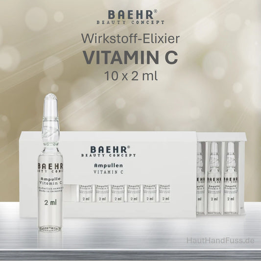 BAEHR Wirkstoff Ampullen "Vitamin C" 10 x 2 ml bei HautHandFuss.de