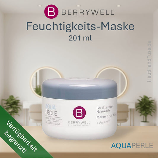 Berrywell Aquaperle Feuchtigkeits Haarmaske bei HautHandFuss.de