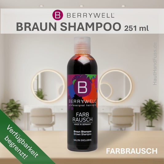 Berrywell Farbrausch Shampoo braun 251 ml bei HautHandFuss.de