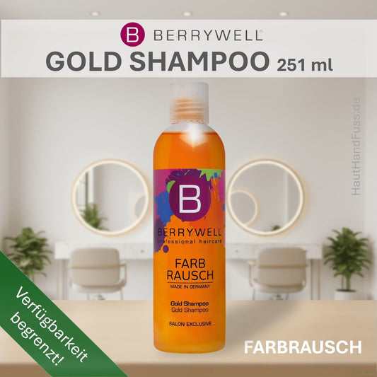 Berrywell Farbrausch Shampoo gold 251 ml bei HautHandFuss.de