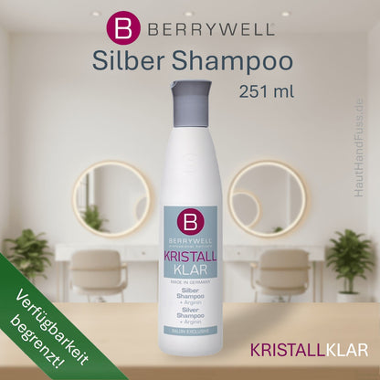 Berrywell Kristallklar Silber-Shampoo 251 ml bei HautHandFuss.de