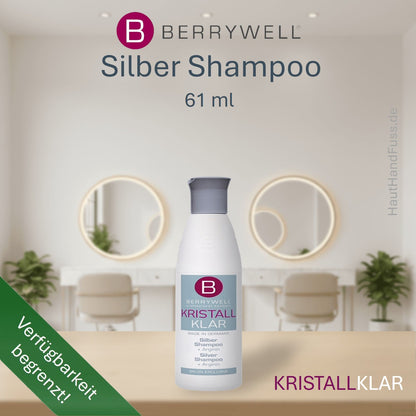 Berrywell Kristallklar Silber-Shampoo 61 ml bei HautHandFuss.de