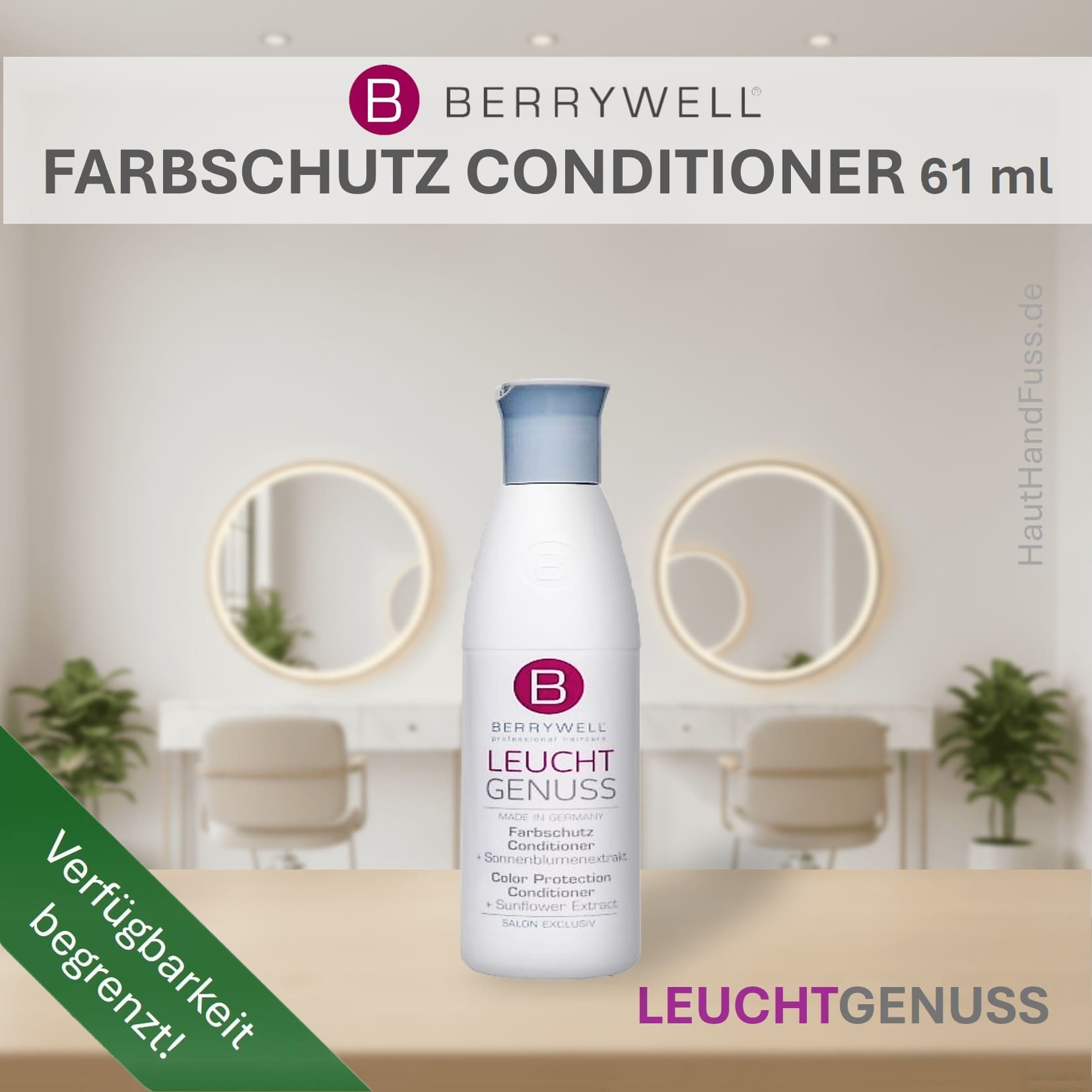 Berrywell Leuchtgenuss Farbschutz Conditioner 61 ml bei HautHandFuss.de