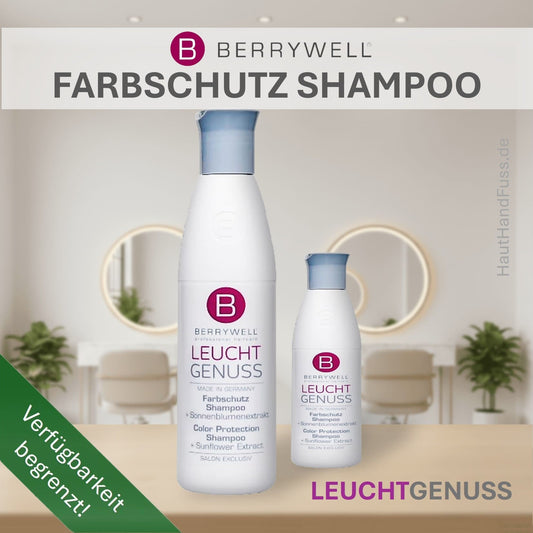 Berrywell Leuchtgenuss Farbschutz Shampoo bei HautHandFuss.de