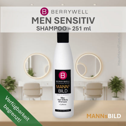 Berrywell MannsBild Men Hair & Body Shampoo 251 ml bei HautHandFuss.de