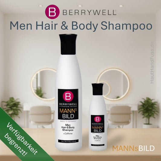 Berrywell MannsBild Men Hair & Body Shampoo bei HautHandFuss.de