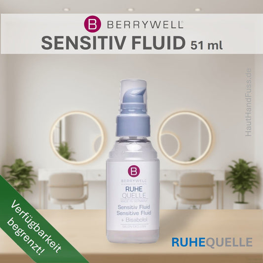 Berrywell Ruhequelle Sensitiv Fluid 51 ml bei Hauthandfuss.de