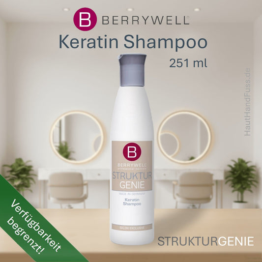 Berrywell StrukturGenie Keratin Shampoo 251 ml bei HautHandFuss.de