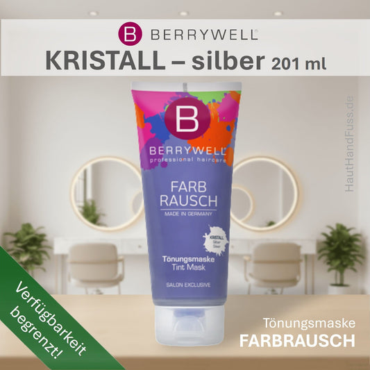 Berrywell Farbrausch "Kristall" silber bei HautHandFuss.de
