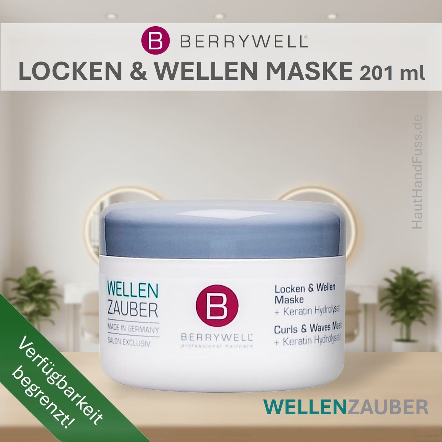 Berrywell Wellenzauber Locken & Wellen Maske 201 ml bei HautHandFuss.de