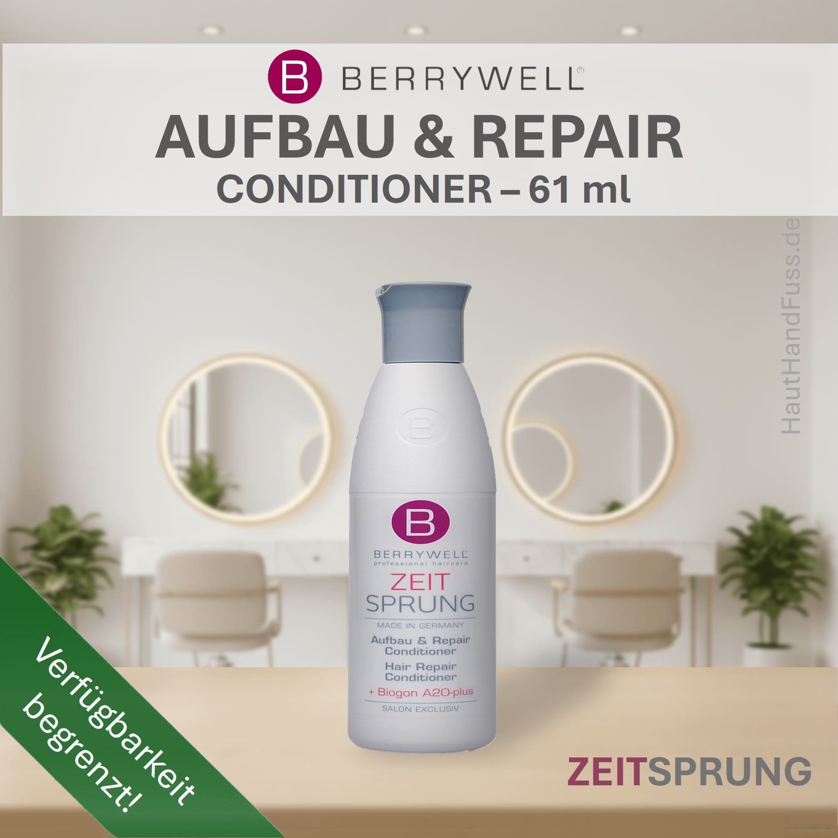 Berrywell Zeitsprung "Aufbau- und Repair-Conditioner" - 61 ml bei HautHandfuss.de